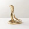 Wyatt Brass Snake Bookend/Doorstop -Cb2 WyattSnakeDrstpBookendSHS23