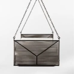 Zora Black Rattan Outdoor Hanging Daybed With White Sunbrella® Cushions -Cb2 ZoraHangingDaybedSDSSS23