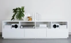 Chill High-Gloss White Media Console 80'' 11 Chill High-Gloss White Media Console 80'' -Cb2 chilllargewhitemediaconsoleJL17