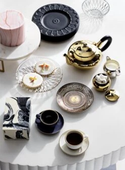 Daphne Glass Serving Bowl Set Of 8 -Cb2 essexmarbleserversFB18