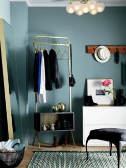 Infinity Standing Brass Floor Length Mirror 32"x76" -Cb2 infinitybrassfloormirrorFB17